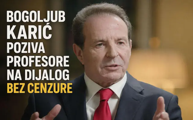Bogoljub Karić pozvao na javni dijalog:Činjenice su jače od etiketa